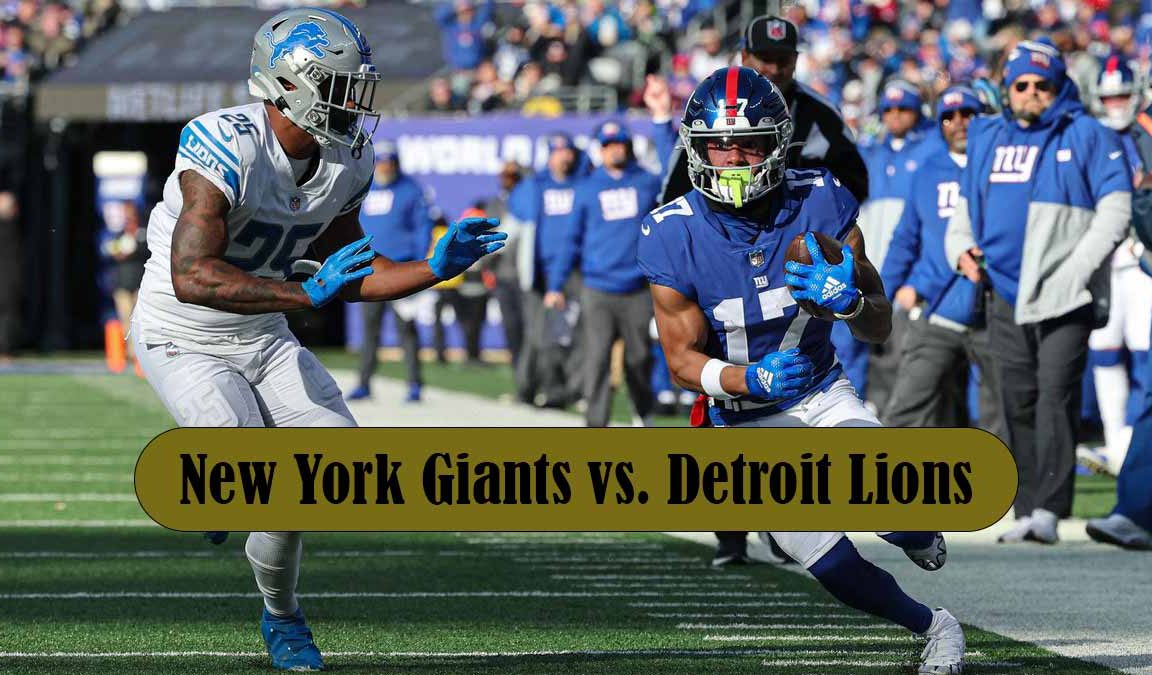 Giants preseason live: Watch the Giants-Lions game here – NBC New York