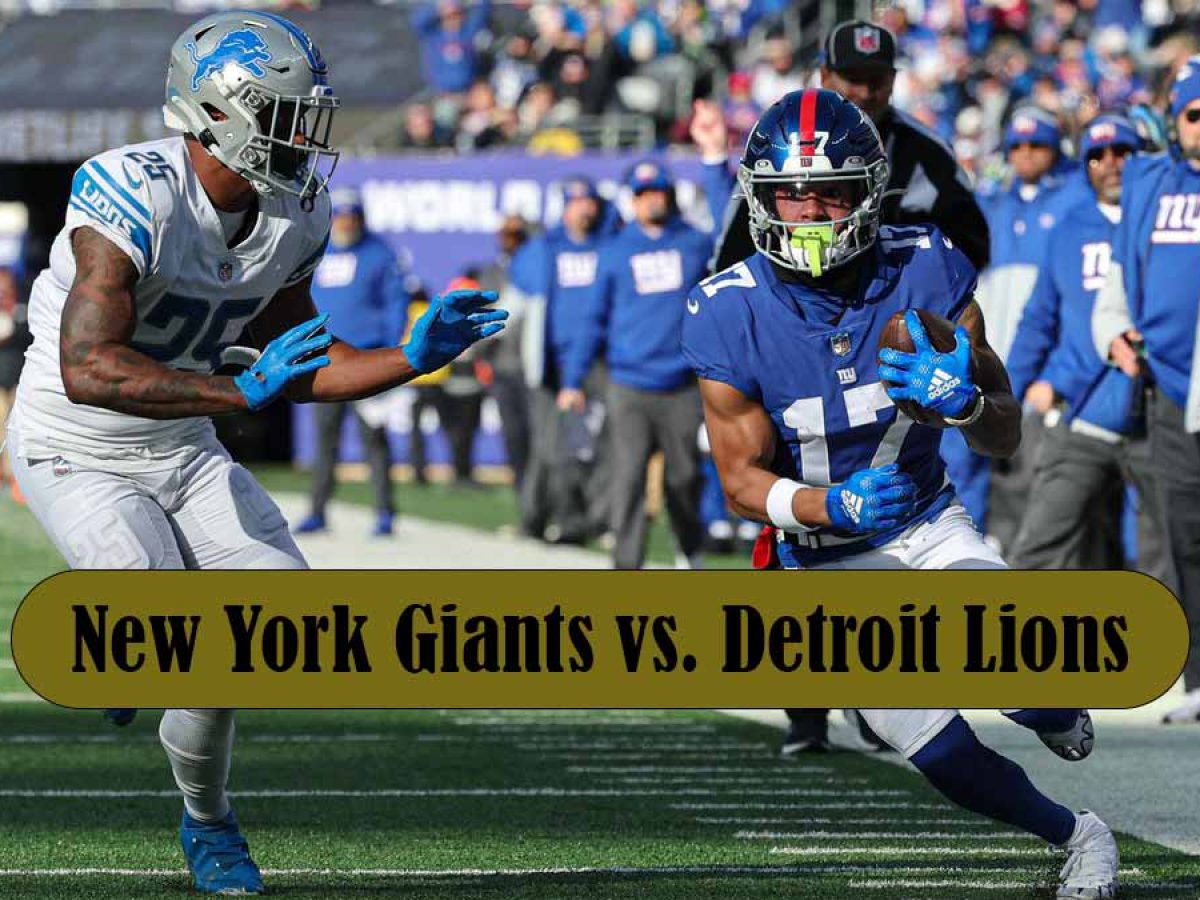 New York Giants vs Detroit Lions Live NFL Preseason Week 1 Game Without  Cable - BusinessMole